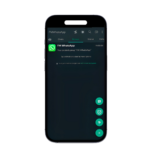 fm whatsapp apk UI